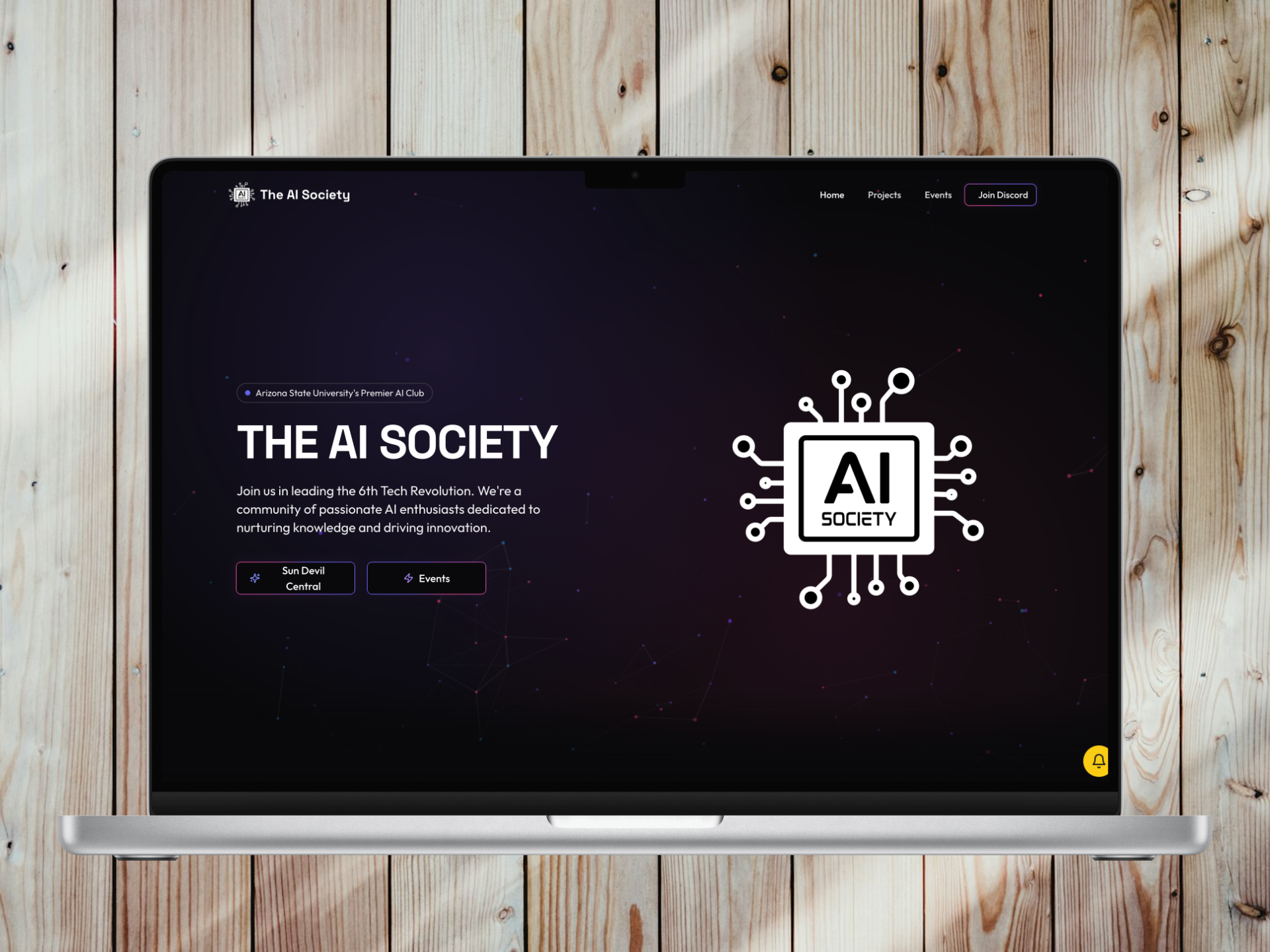 AI Society Club Website